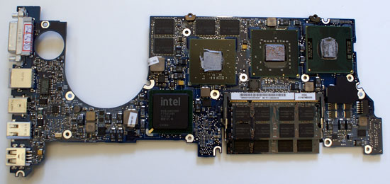 Macbook on sale pro motherboard