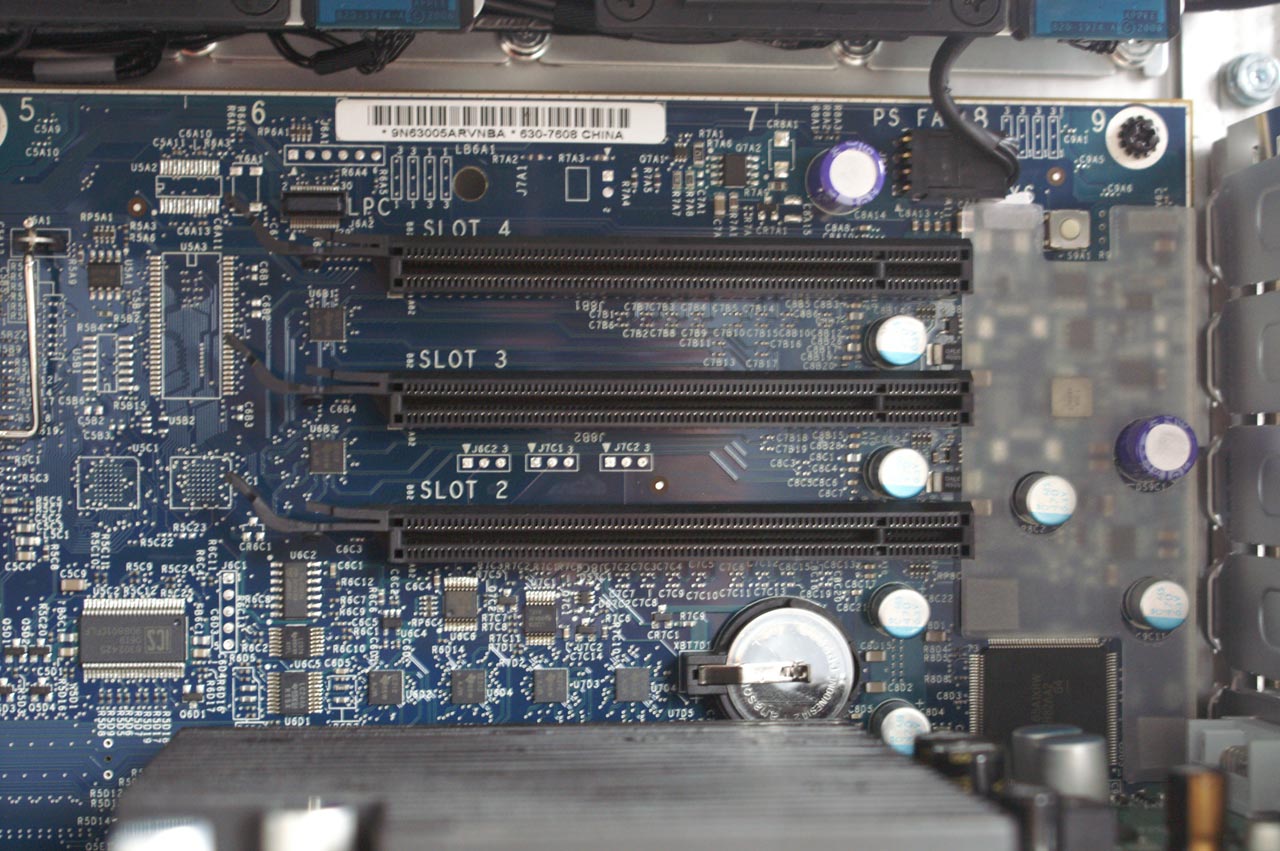 early 2008 mac pro motherboard pci slots