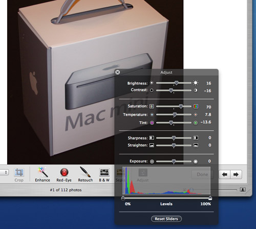 iphoto for mac 10.5.8