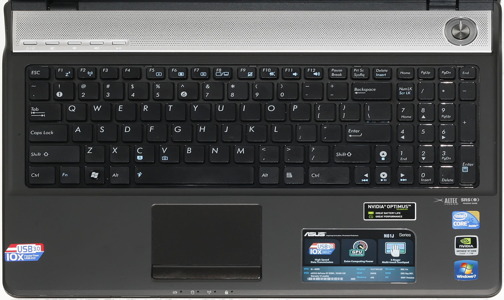 Asus n61j outlet