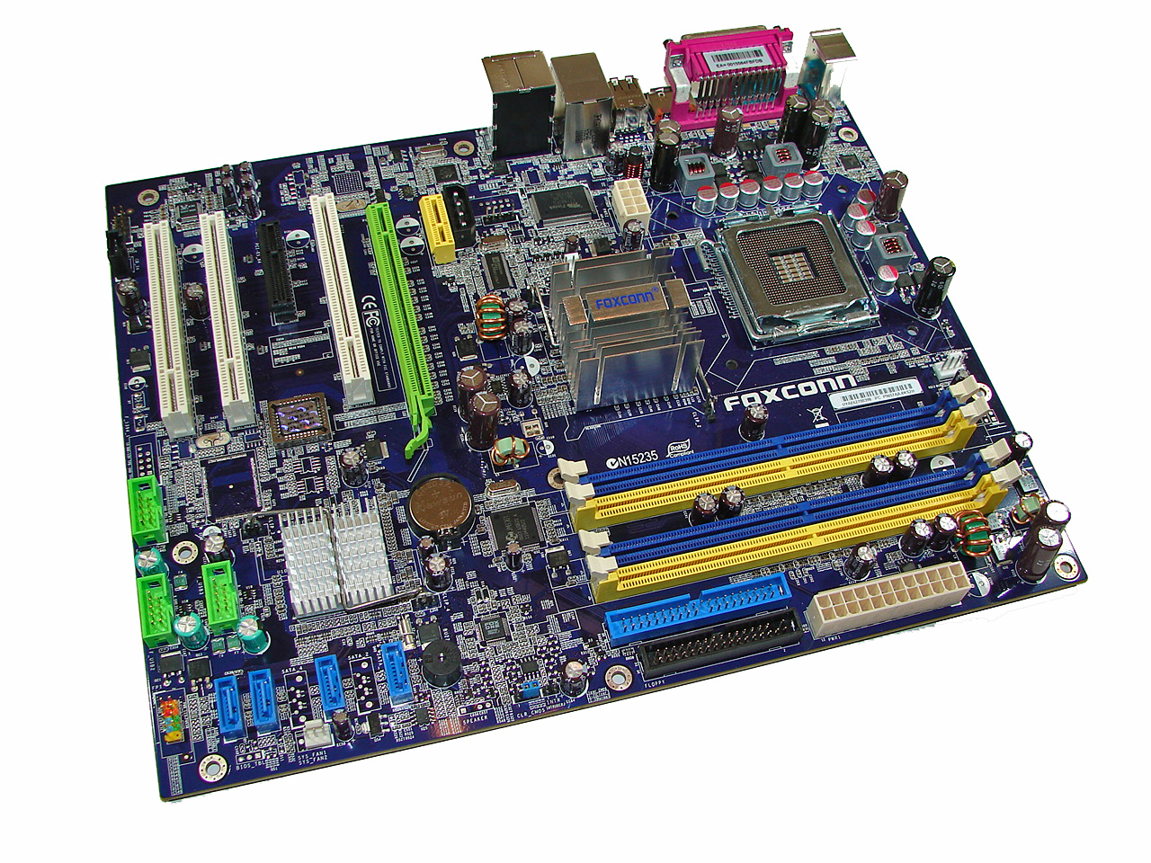 Board Layout and Features - Intel P965: Foxconn P9657AA- 8KS2H