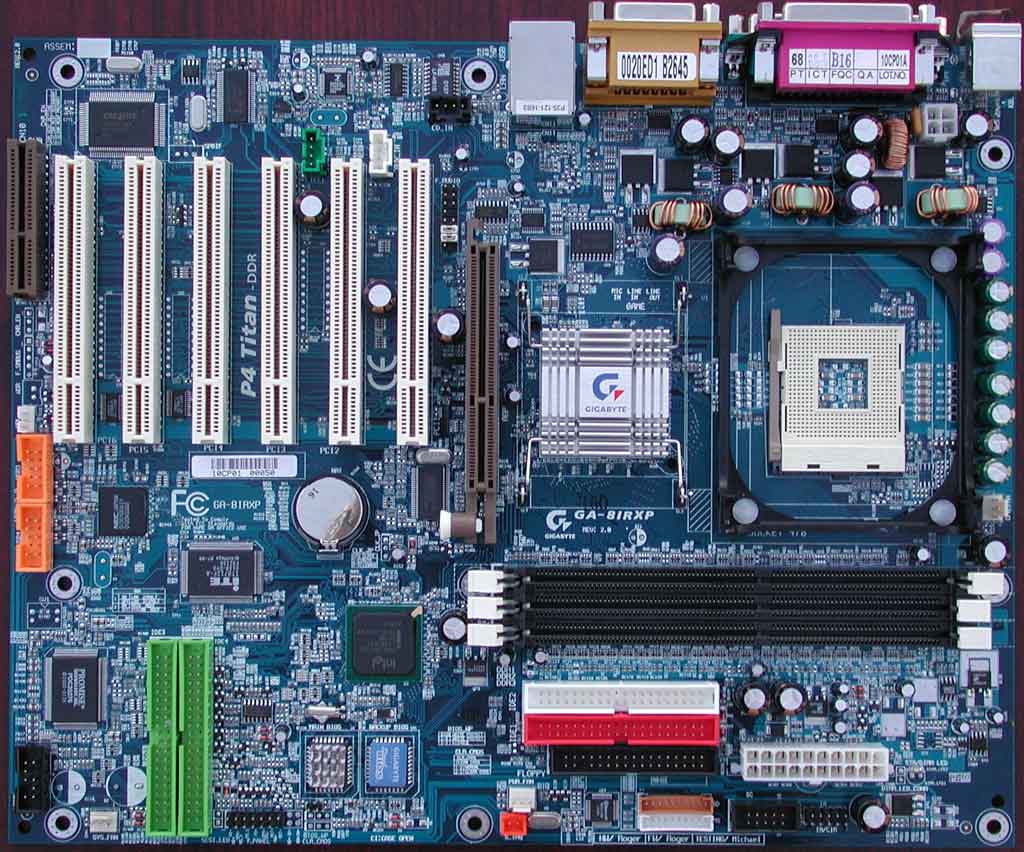 intel motherboard p4