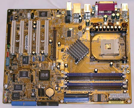 Asus P4S800D-E: Features and Board Layout - Asus P4S800D-E Deluxe