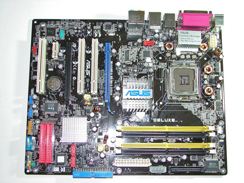 ASUS P5LD2 Deluxe: Features - Intel 945P Motherboards: Going from