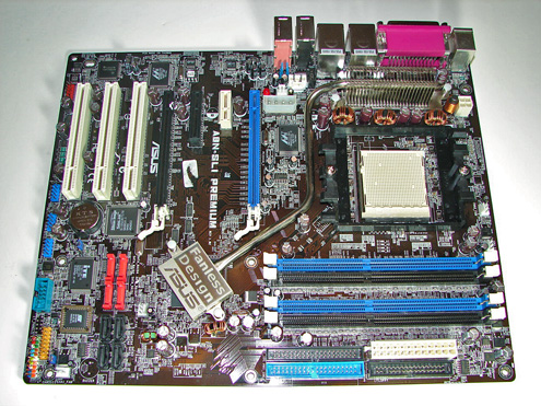 ASUS A8N SLI Premium Features nForce4 SLI Motherboards Premium