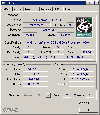 cpu z id