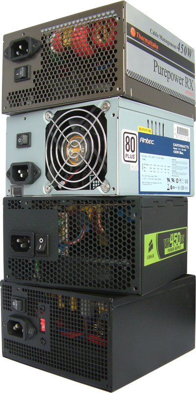 400-450W PSU Roundup