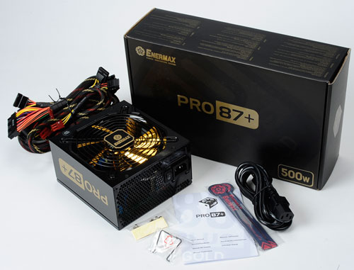 Package Contents and Specifications - Enermax Gold: Modu87+