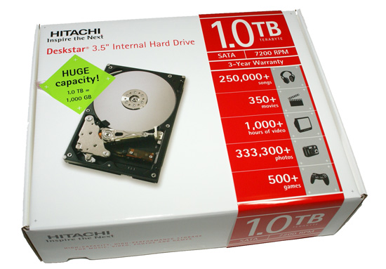 Hitachi Deskstar 7K1000 in RAID 0: Is Two Terabytes really better