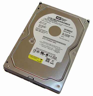 Feature Set - Western Digital WD1600AAJS: 160GB Served on Single