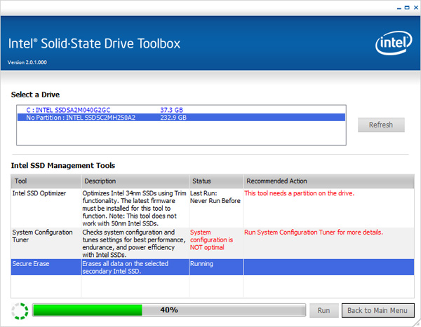 Revisión de Intel SSD 510 (250 GB) 