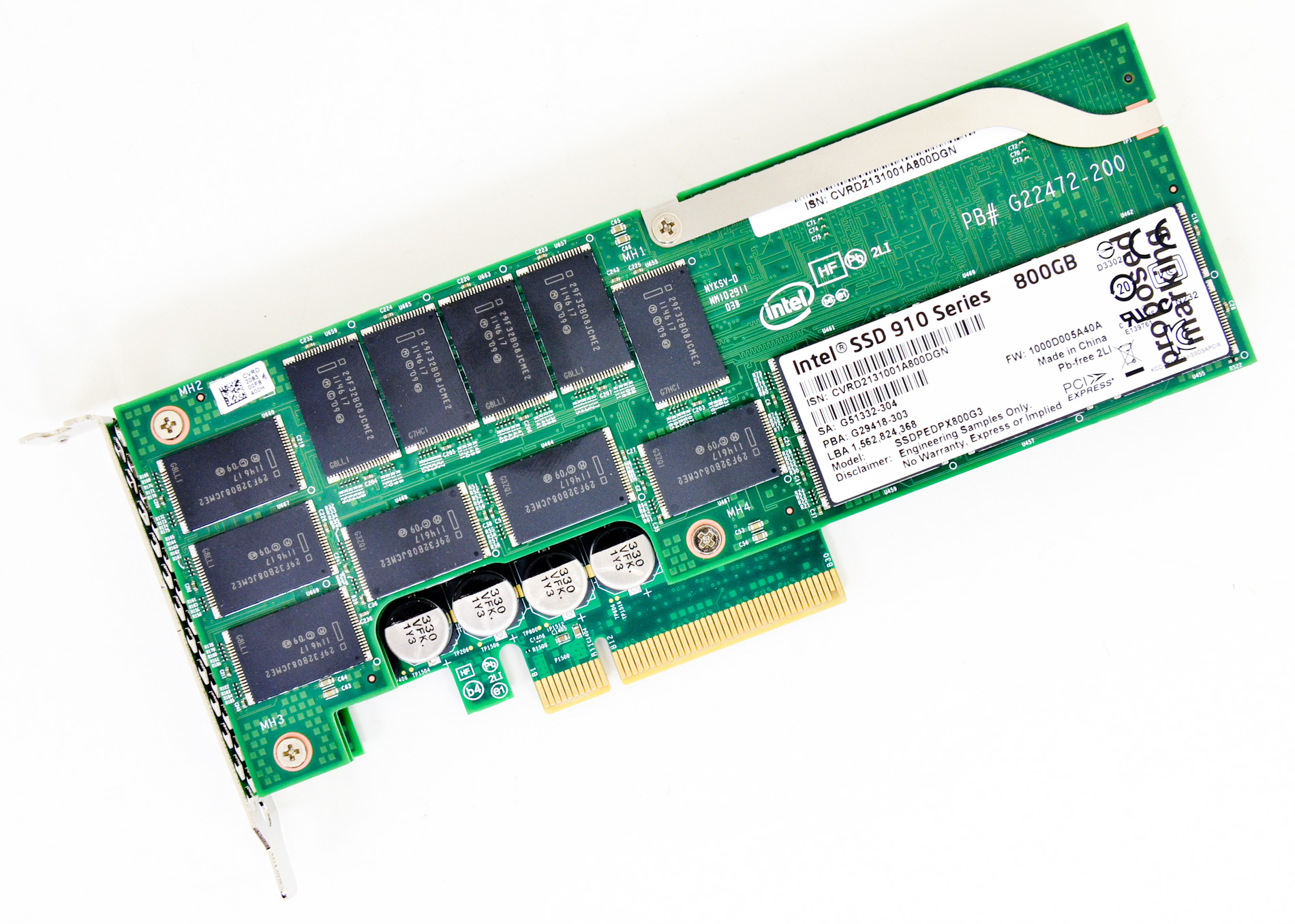 Citron Ulykke I The Drive and The Teardown - The Intel SSD 910 Review