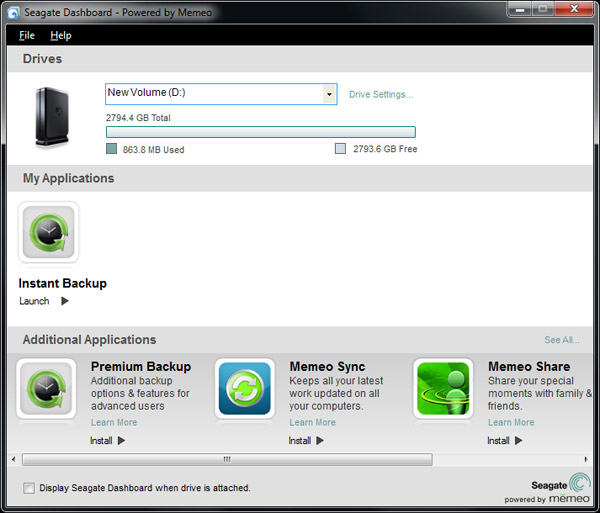 memeo instant backup not backing up