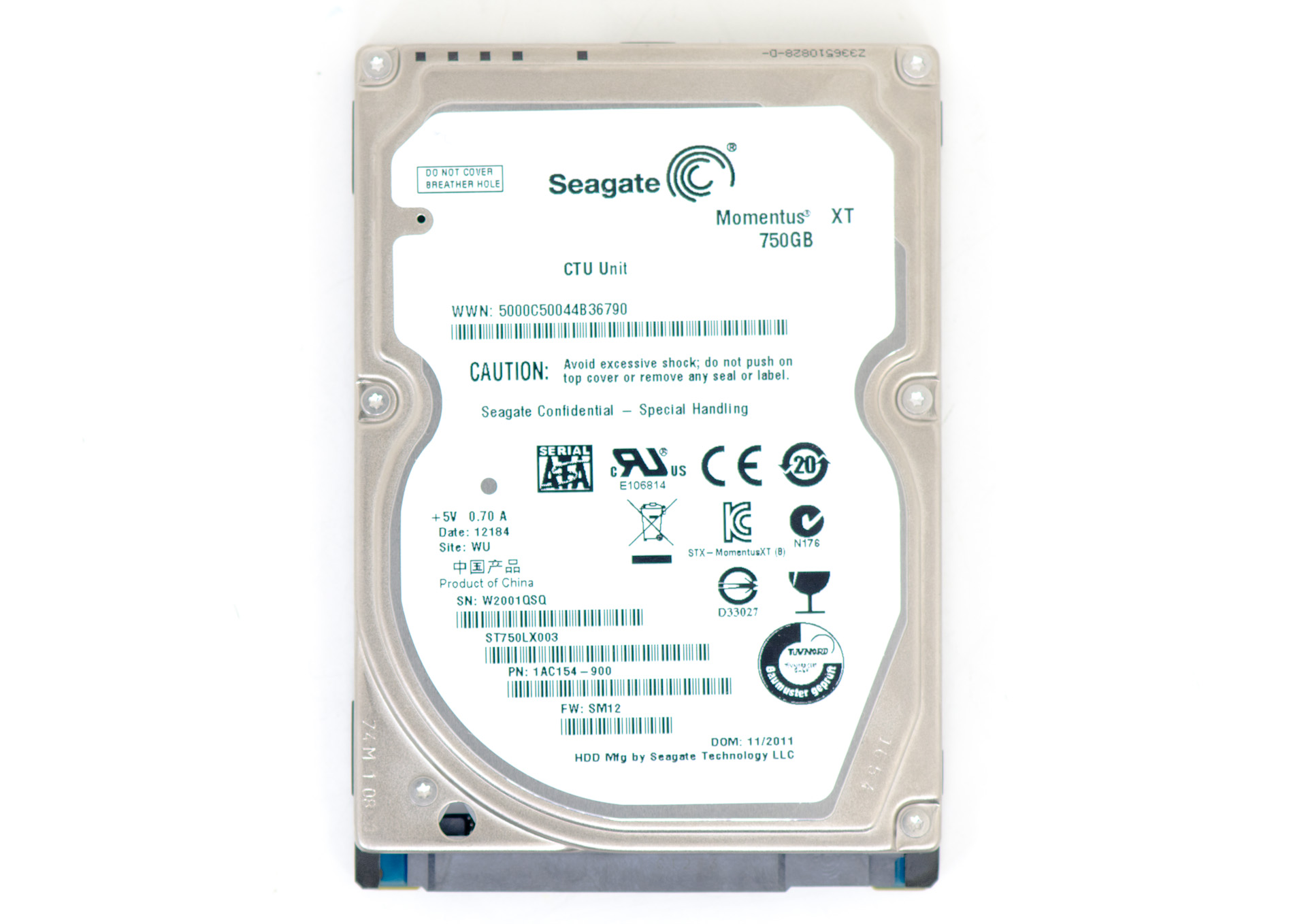 Seagate 2nd Generation Momentus XT (750GB) Hybrid HDD Review