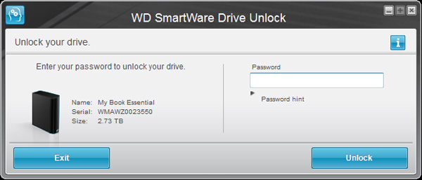 wd my book essential 1tb reset