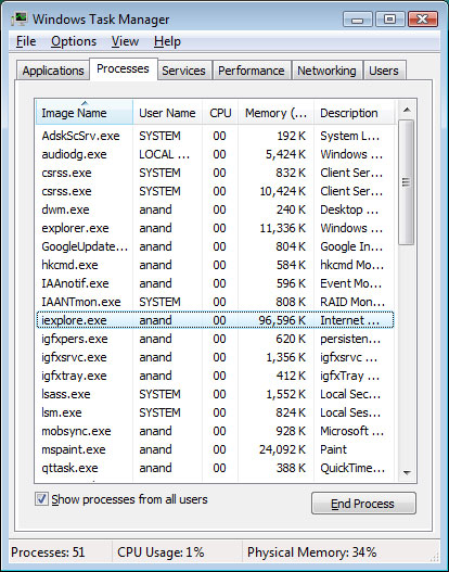 does safari or chrome use more memory