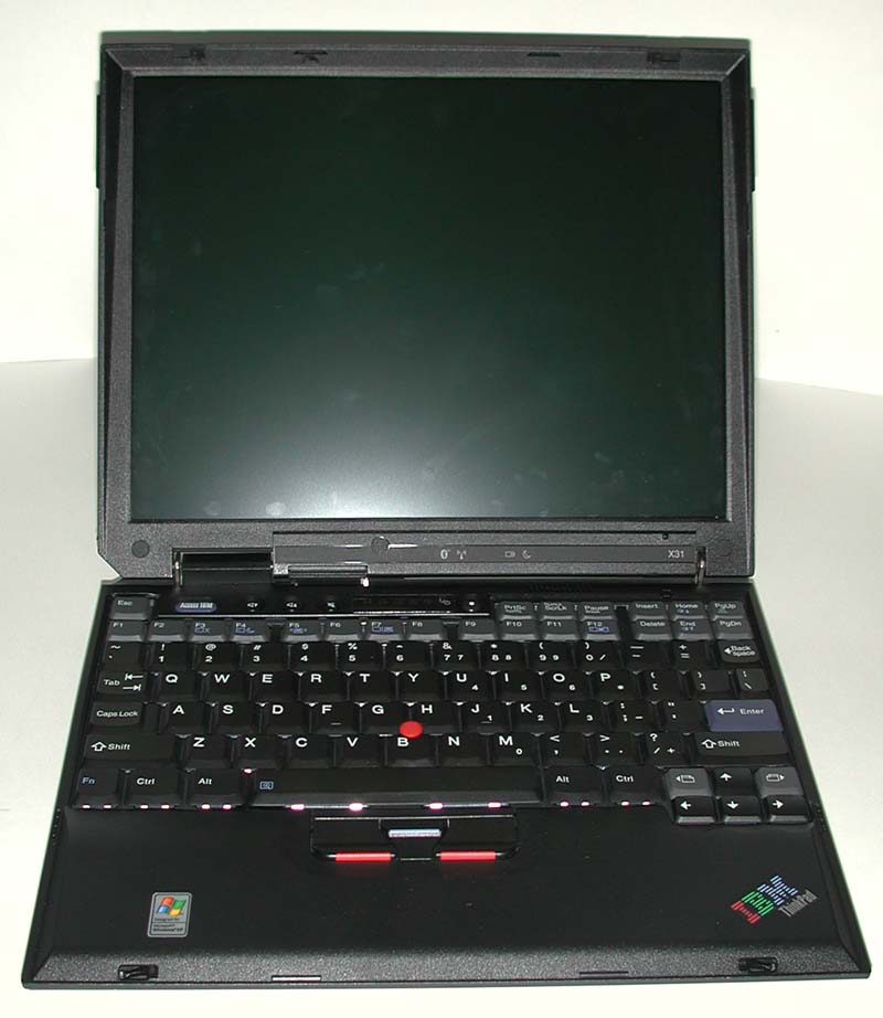 Construction - Build, Appearance, Size - IBM ThinkPad X31 1.4GHz