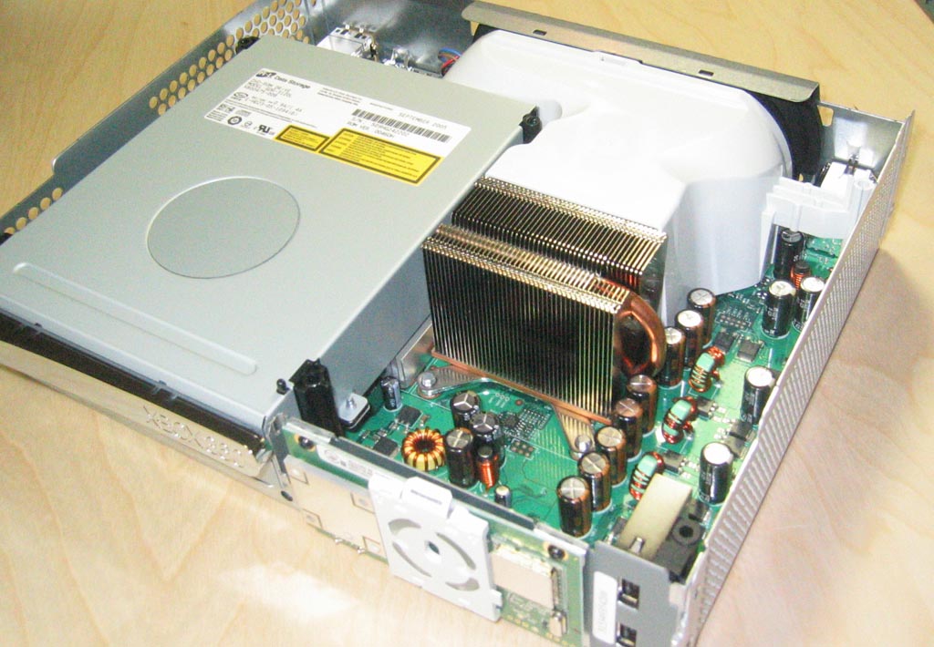 inside an xbox 360