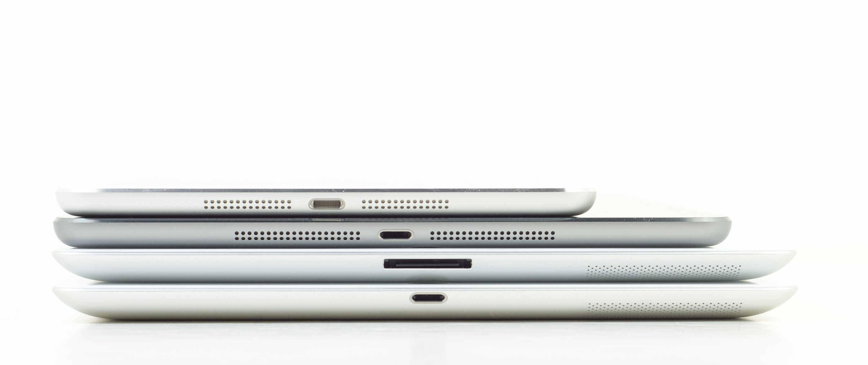 ipad air vs ipad mini size comparison