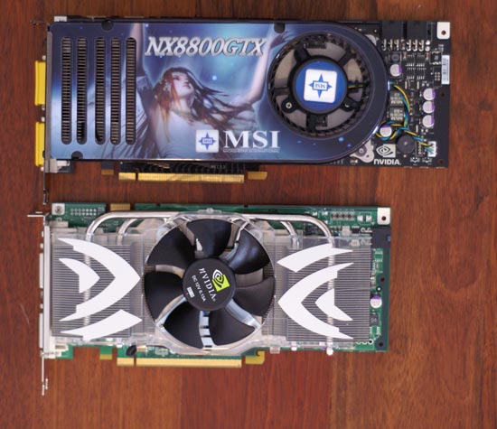 The Cards 8800 Gtx And Gts Nvidia S Geforce 8800 G80 Gpus Re Architected For Directx 10