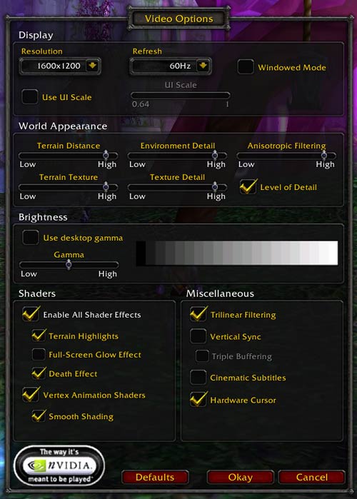 WoW GPU Performance - World of Warcraft Performance Guide