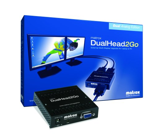 matrox dualhead2go external monitor video controller