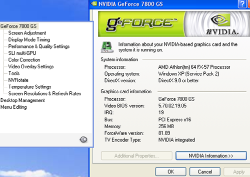 Nvidia 7800 online