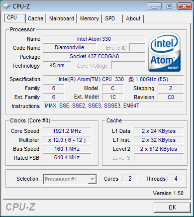 Overclocking the Atom Processor - Zotac's Ion: The Follow Up